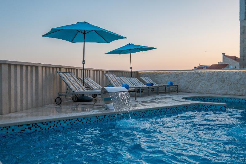 Villa Sunset Mlini Bagian luar foto